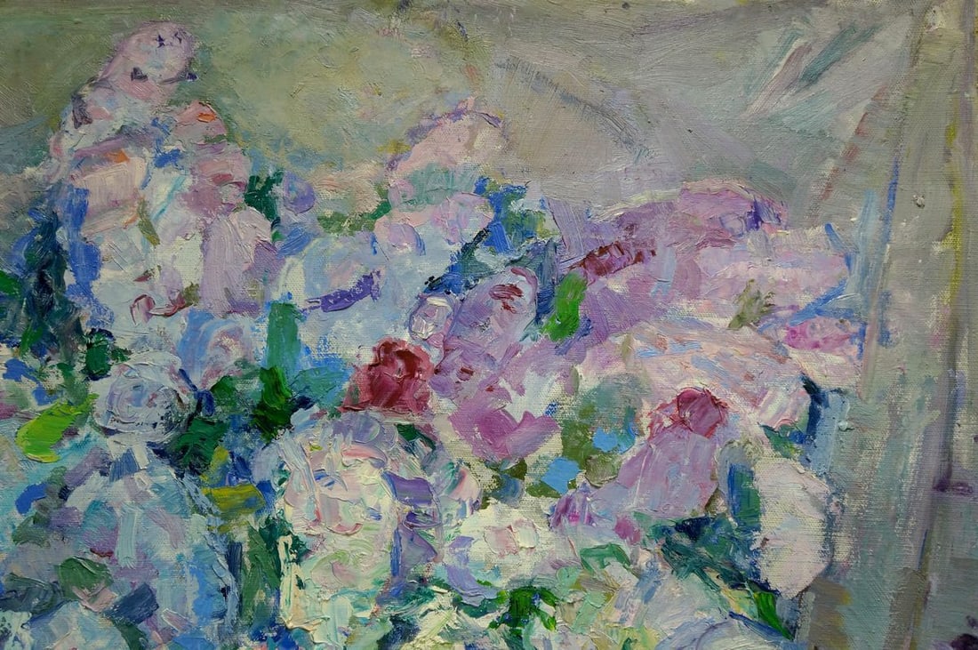 Oil painting Flowers Dovgalevskaya Vera Veniaminovna - 4