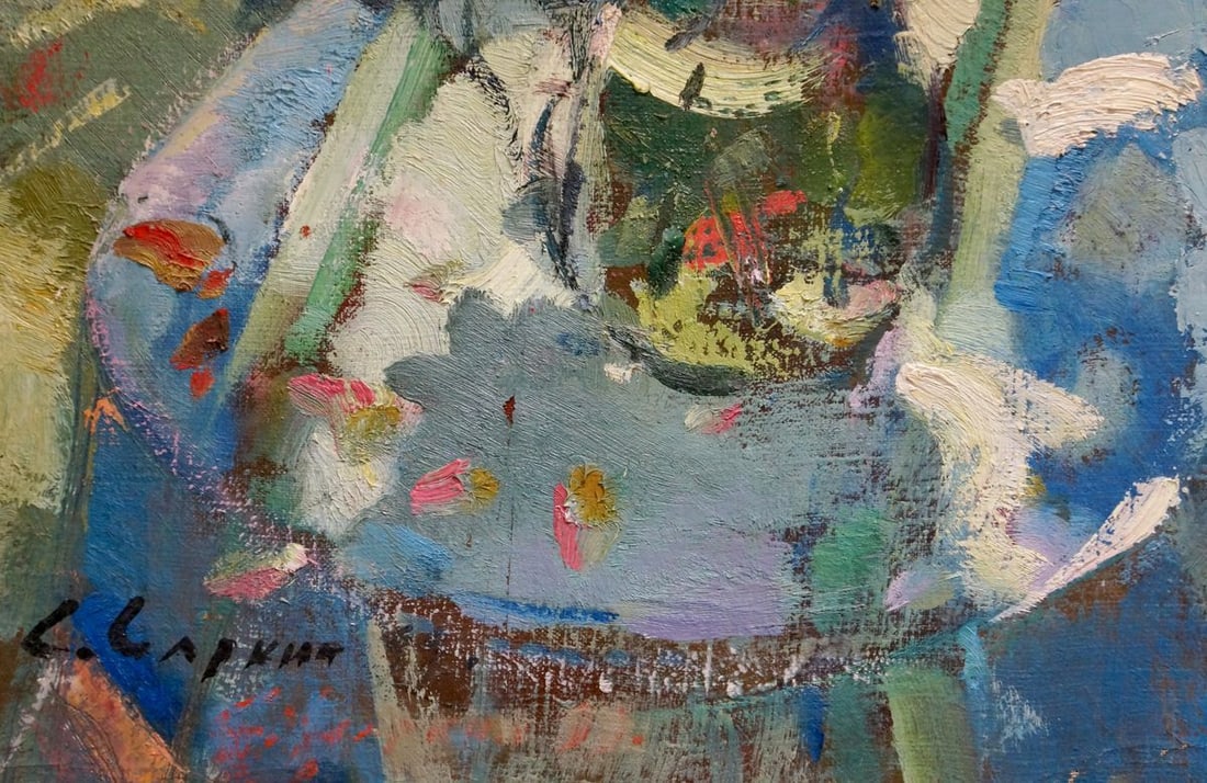 Oil painting Red roses Artur Sarkisyan - 2