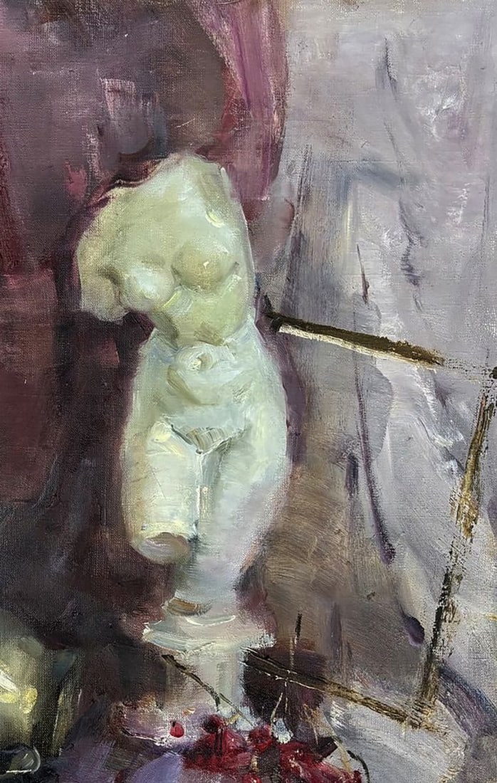 Oil painting Art studio corner Ivan Kovalenko - 3
