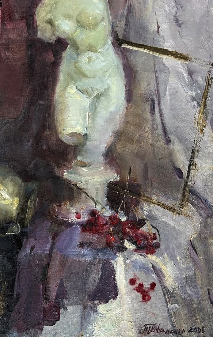 Oil painting Art studio corner Ivan Kovalenko - 5