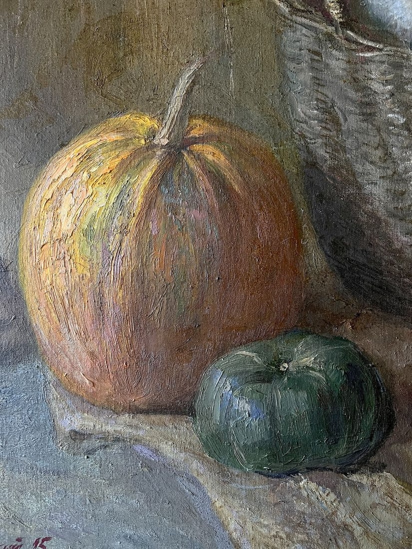 Oil painting In the peasant's pantry V. Mishurovsky - 3