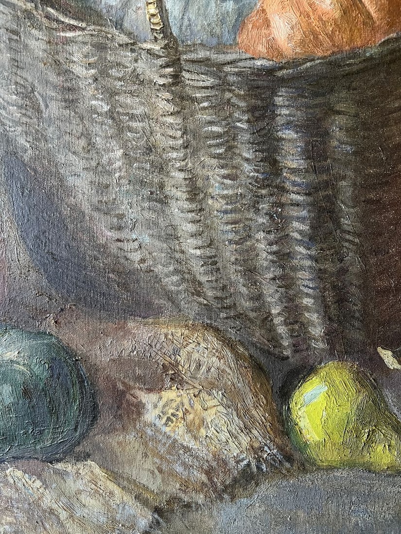 Oil painting In the peasant's pantry V. Mishurovsky - 5