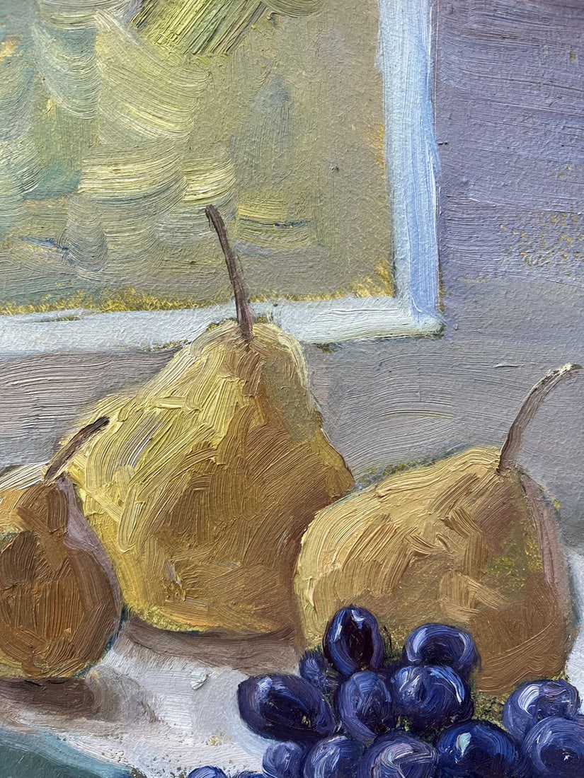 Oil painting Wine and fruit V. Mishurovsky - 8