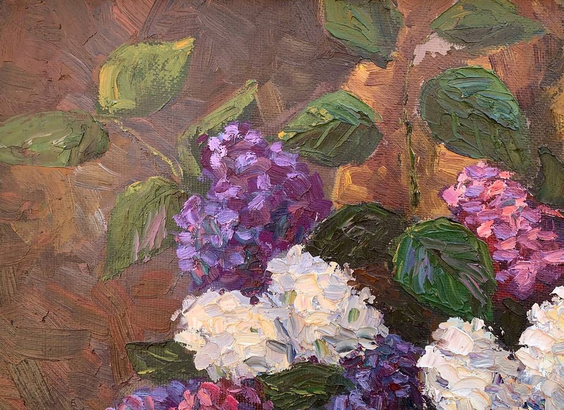Oil painting Lilac sonnet Sergey Pivtorak - 4