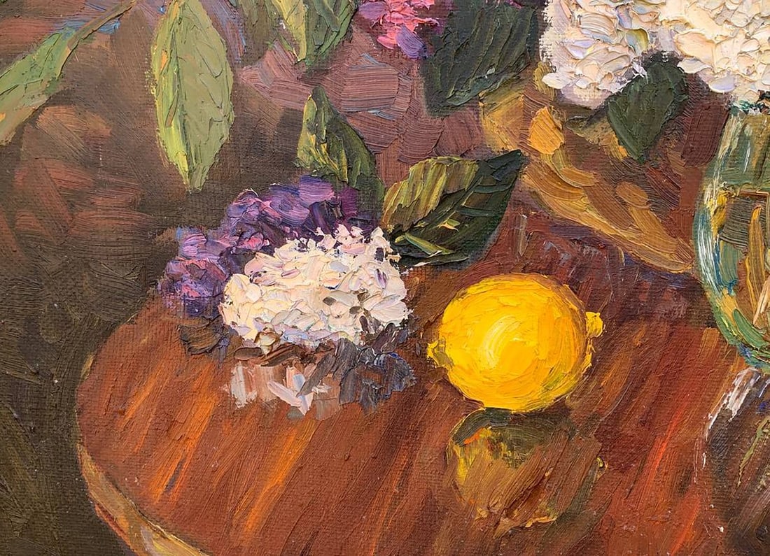 Oil painting Lilac sonnet Sergey Pivtorak - 5