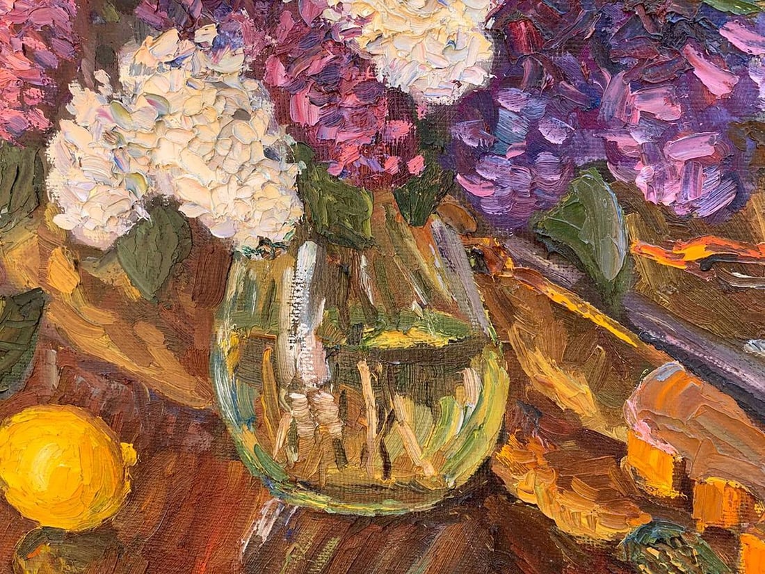 Oil painting Lilac sonnet Sergey Pivtorak - 6