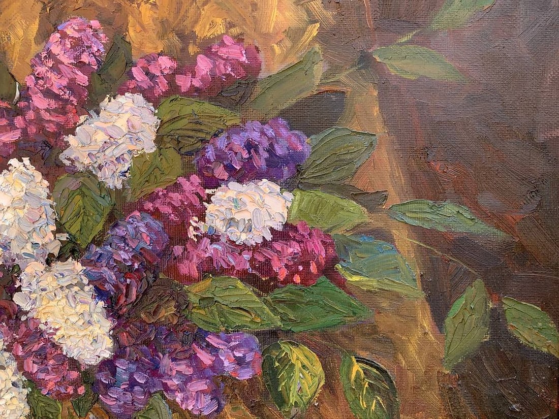 Oil painting Lilac sonnet Sergey Pivtorak - 9
