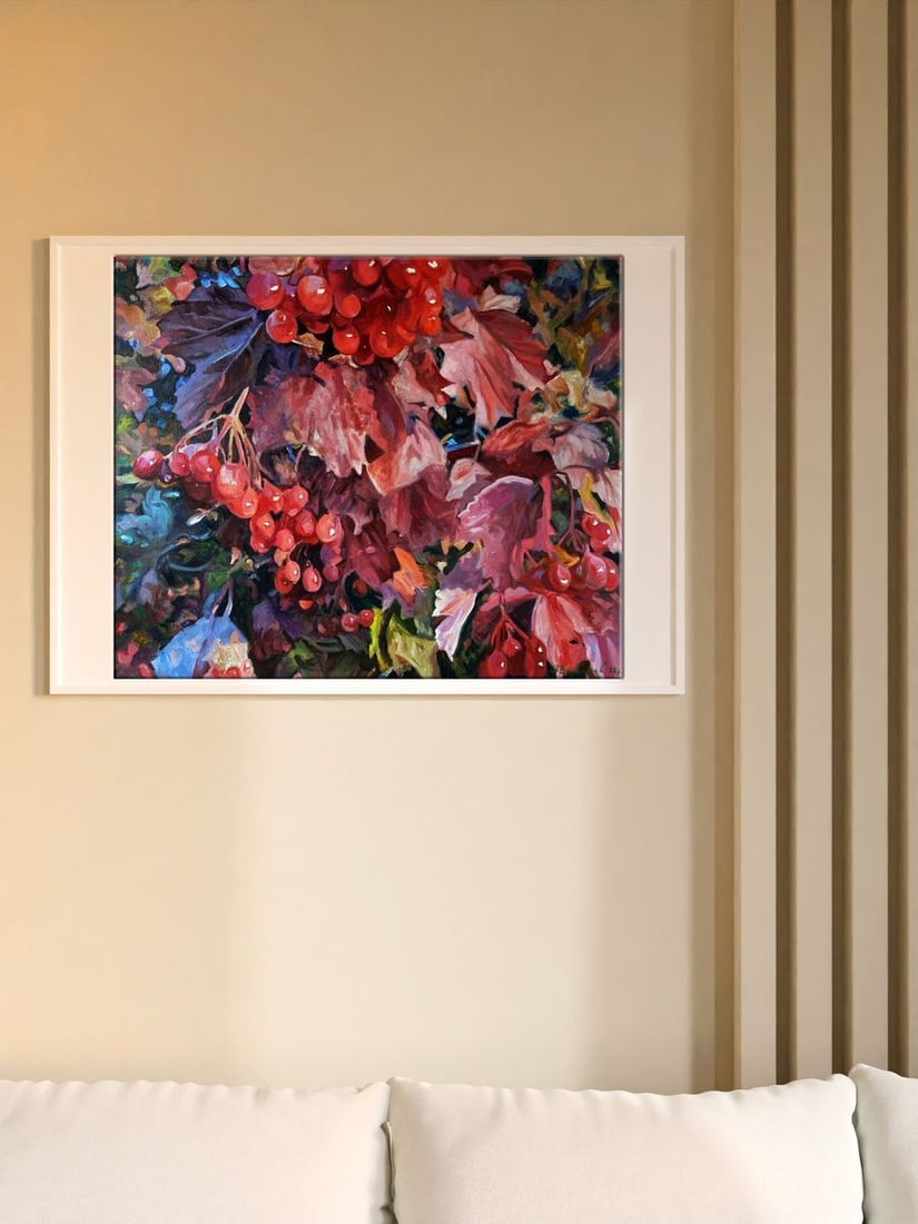 Oil painting Red viburnum Varvarov Anatoly Viktorovich - 3