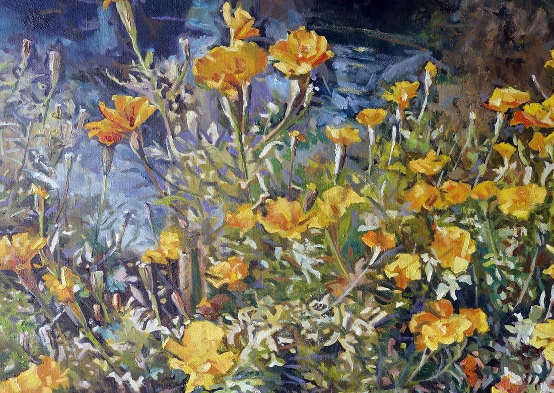 Oil painting Marigold Varvarov Anatoly Viktorovich - 4