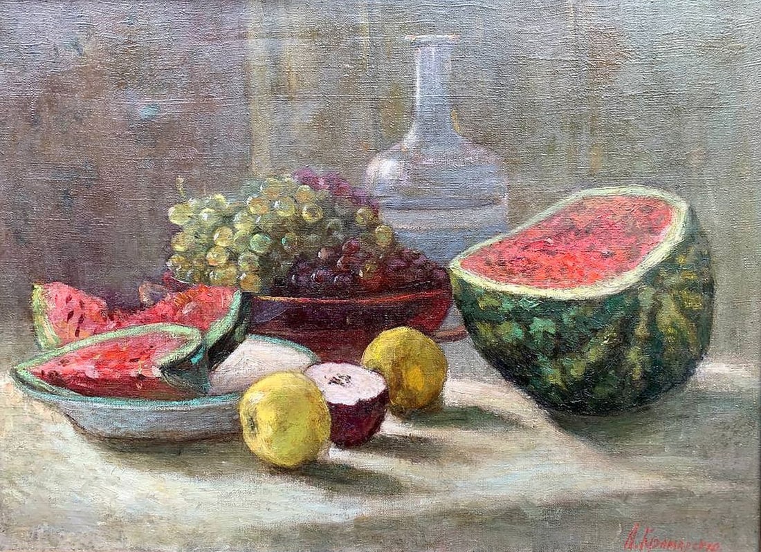 Oil painting Gifts of autumn Kramarenko Lev Yurievich - 2