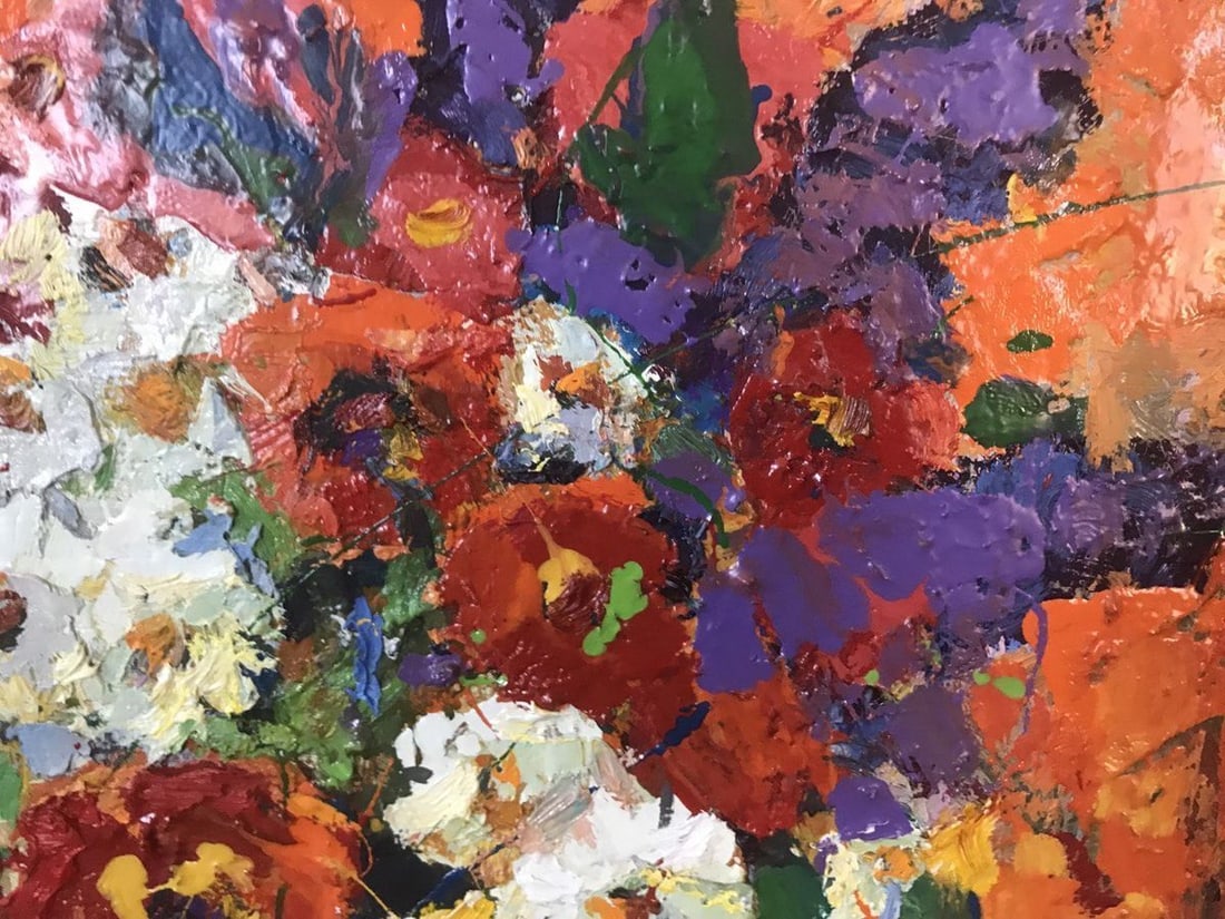 Oil painting Red poppies Kalenyuk ?ksana - 3