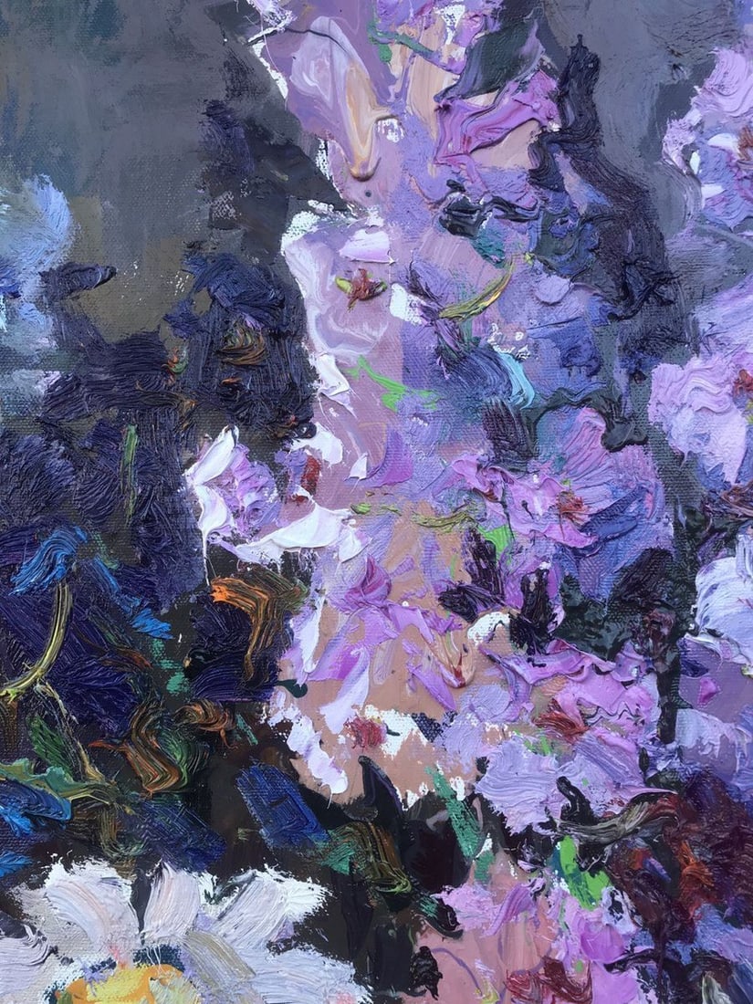 Oil painting Morning flowers Kalenyuk ?ksana - 2
