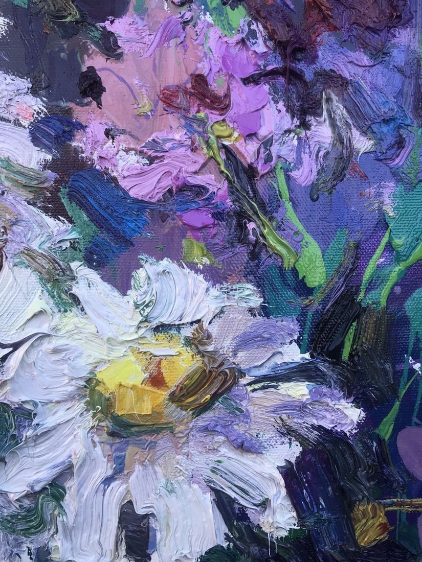 Oil painting Morning flowers Kalenyuk ?ksana - 3