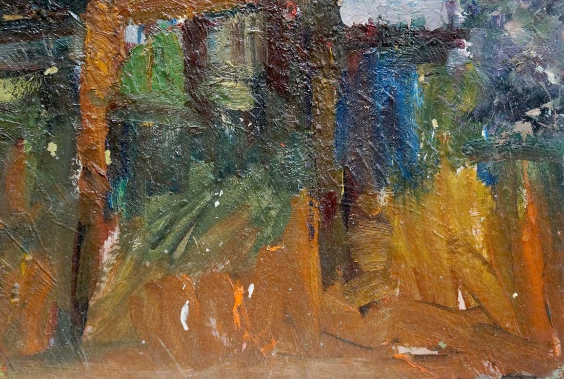 Oil painting Flowers on the windowsill - 6