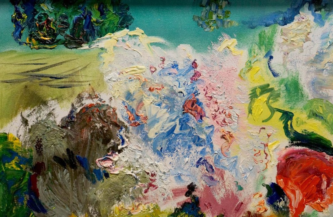 Abstract oil painting Still life Natalia Naida Kapulovska - 3