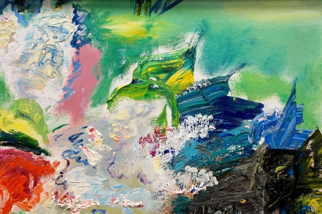 Abstract oil painting Still life Natalia Naida Kapulovska - 4