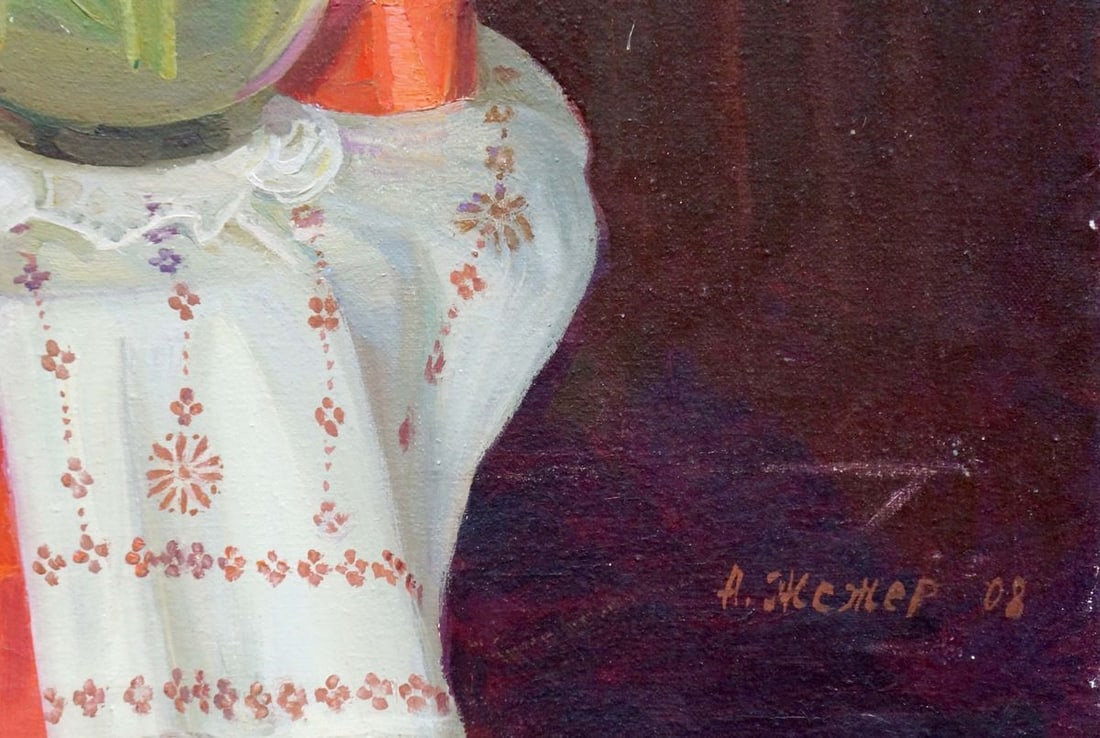 Oil painting Flowers Zhezher Anatoly Mikhailovich - 5