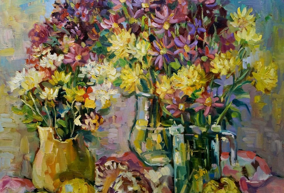 Oil painting Still life with quince Kramarenko Irina Pavlovna - 3