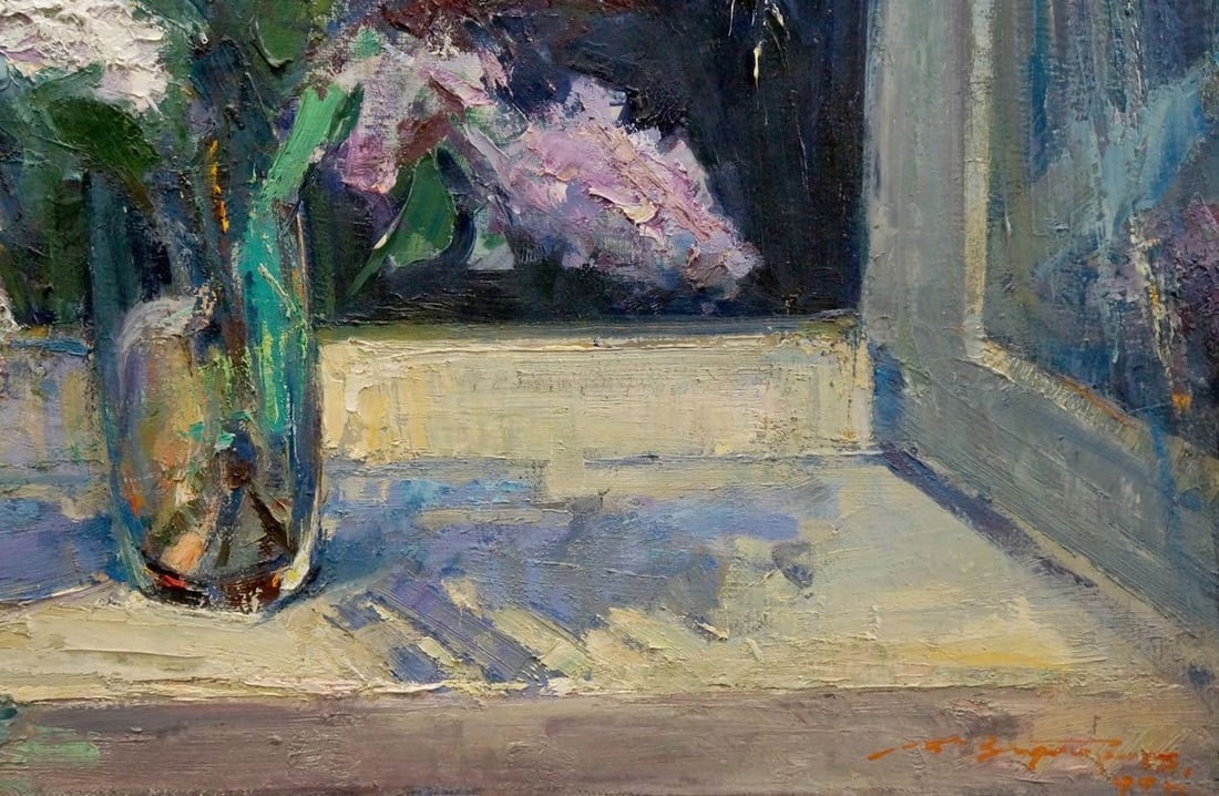 Oil painting Night Zaborovsky Leonid Alexandrovich - 5