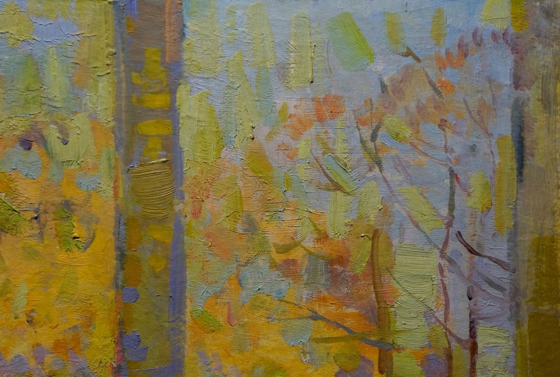 Oil painting Autumn flowers Kolesnik Boris Afanasevich - 4