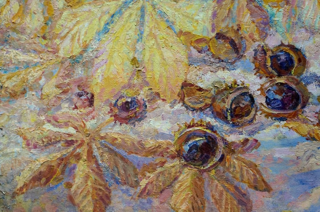 Oil painting Chestnuts Titarenko Maria Anatolyevna - 2