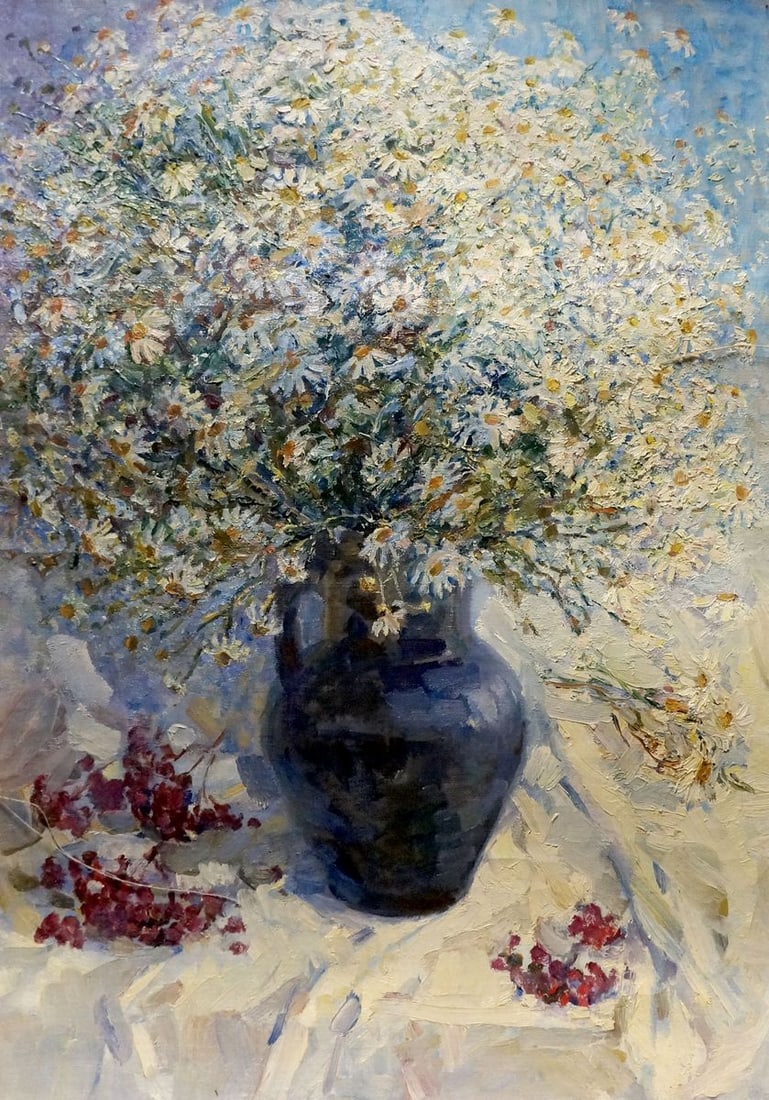 Oil painting Autumn bouquet Titarenko Maria Anatolyevna (1 of 8)
