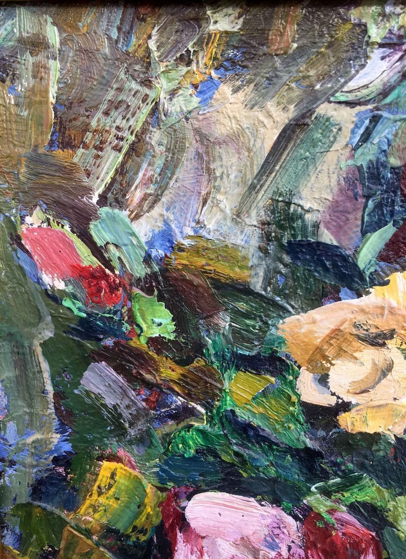 Still life of roses oil painting - 6