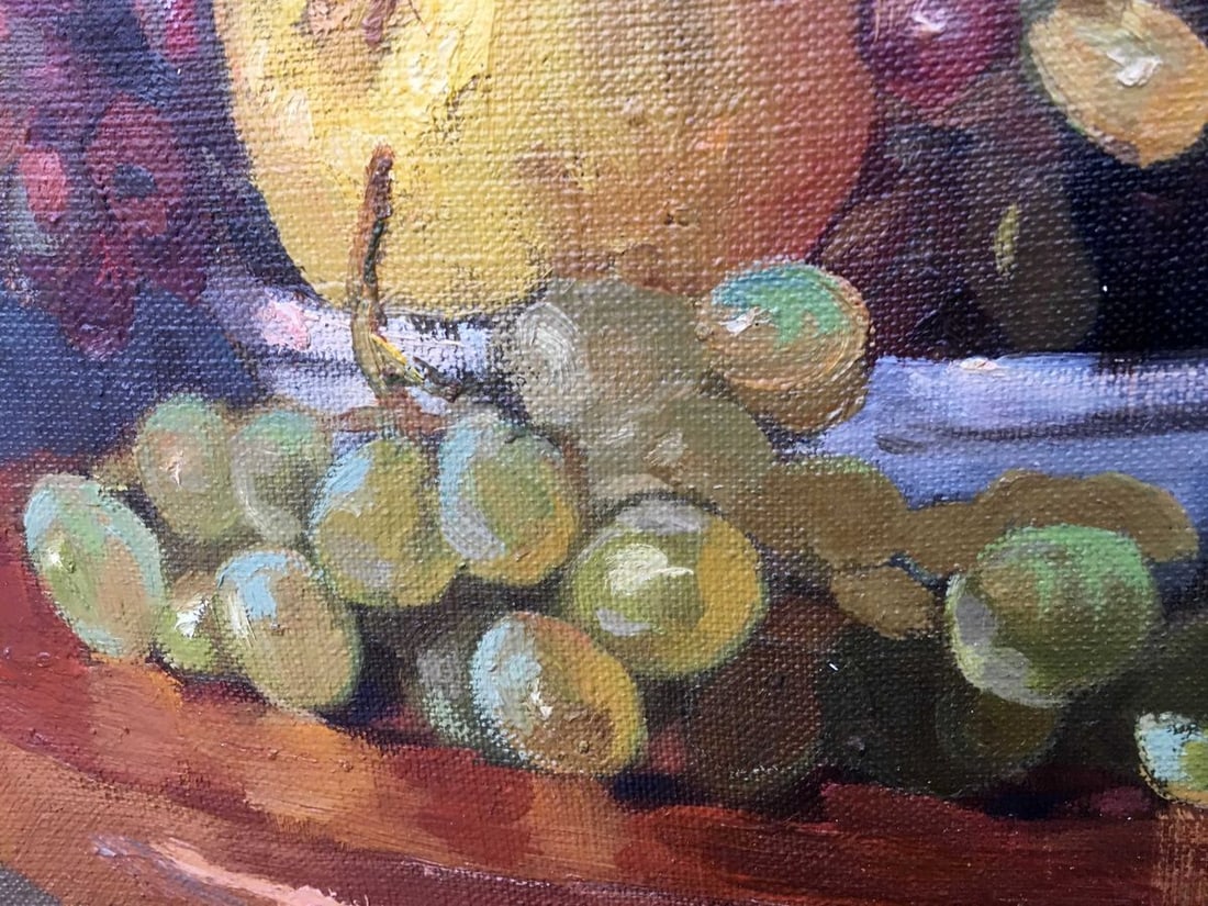 Still life with grapes oil painting Ivanchenko Natalia Oleksiivna - 4