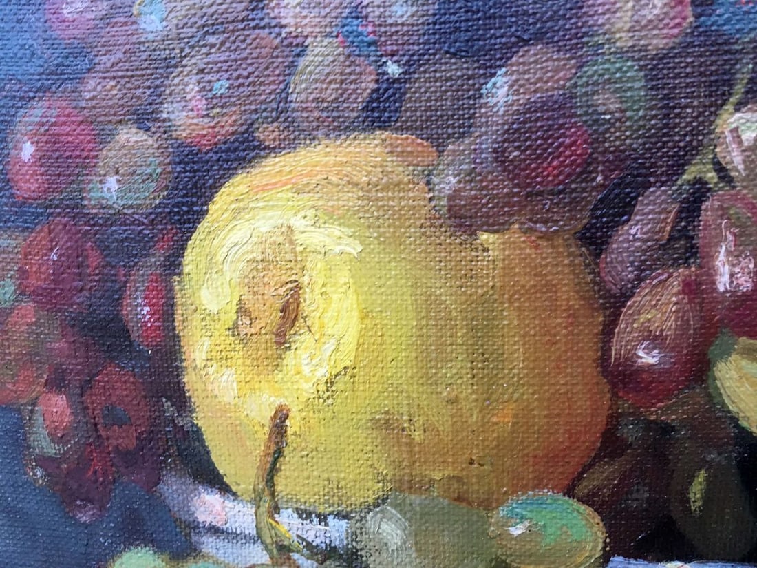Still life with grapes oil painting Ivanchenko Natalia Oleksiivna - 5