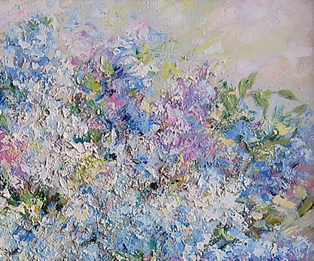 Oil painting Cherries in a basket Kotmin Olga - 3