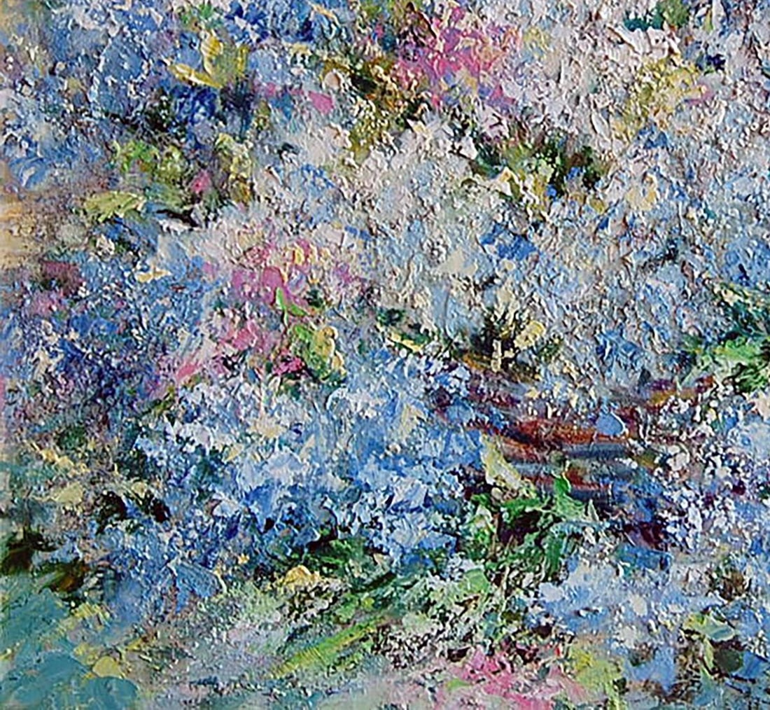 Oil painting Cherries in a basket Kotmin Olga - 4