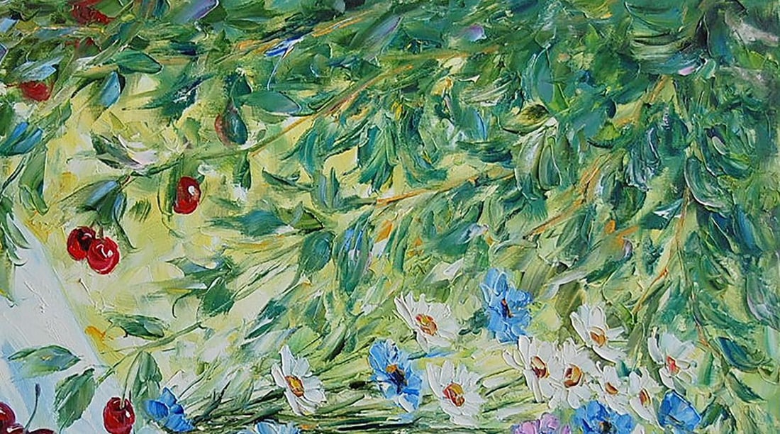 Oil painting Sweet july Kotmin Olga - 3