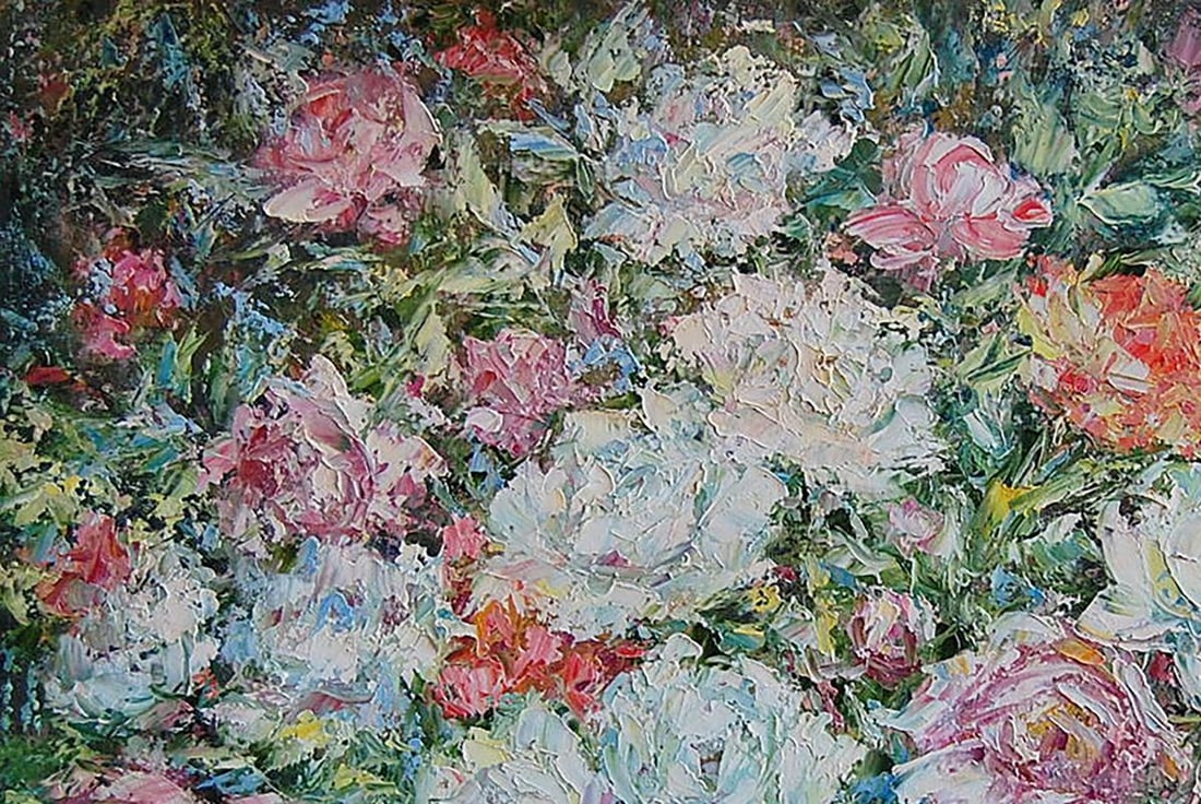 Oil painting A corner of paradise Kotmin Olga - 2