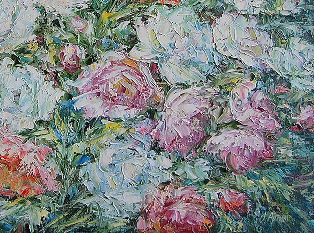 Oil painting A corner of paradise Kotmin Olga - 5