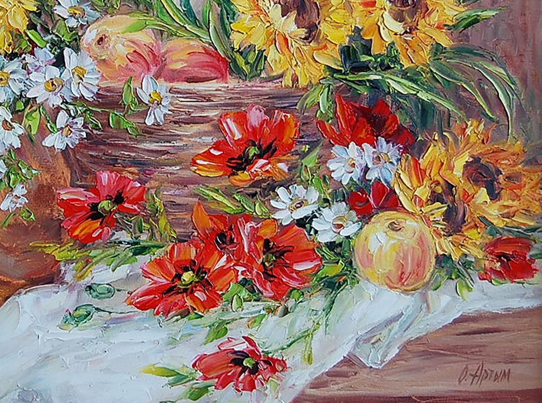 Oil painting Glory to Heroes Kotmin Olga - 5