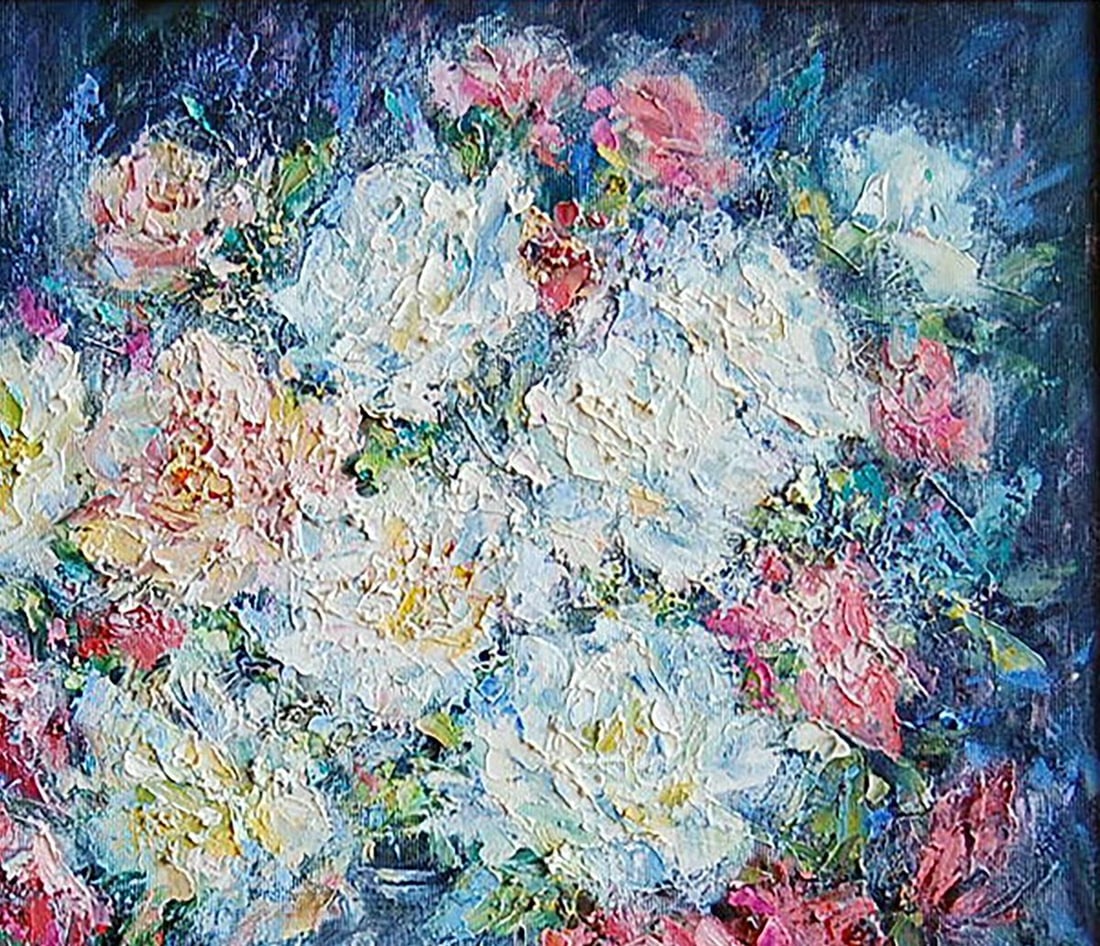 Oil painting Fascinated by Chopin Kotmin Olga - 3