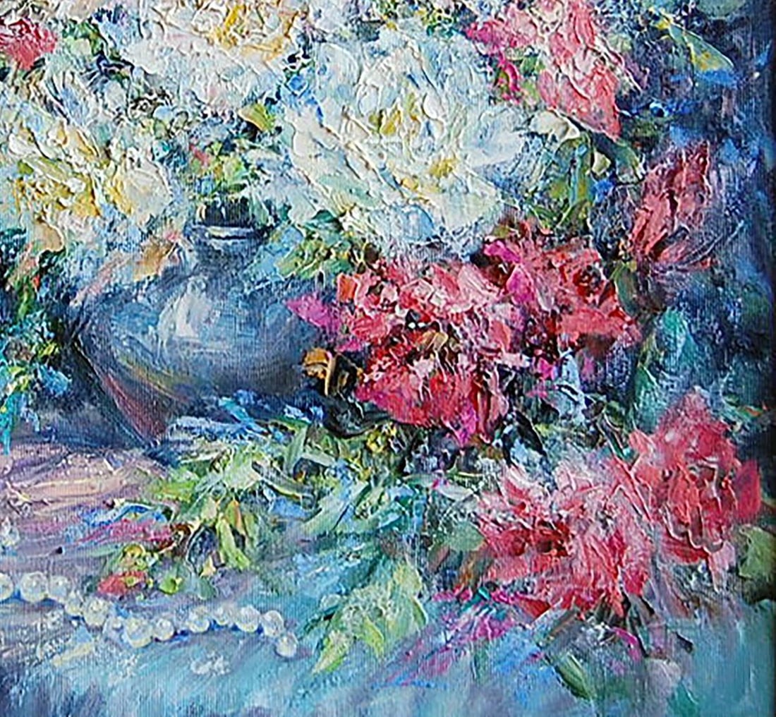 Oil painting Fascinated by Chopin Kotmin Olga - 5