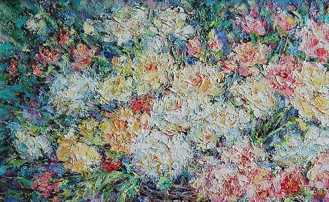 Oil painting Roses Kotmin Olga - 2
