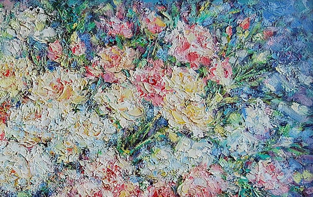 Oil painting Roses Kotmin Olga - 3