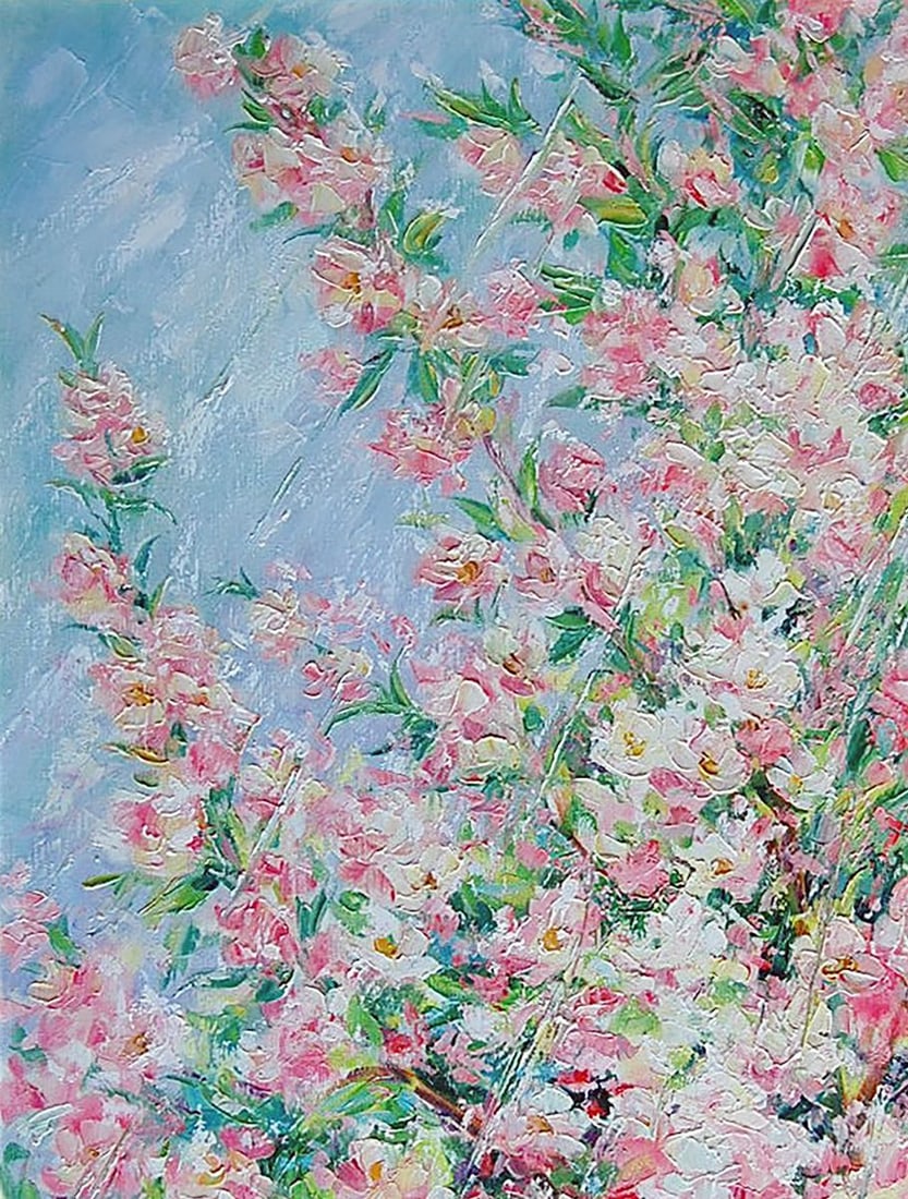 Oil painting May Rain Kotmin Olga - 2