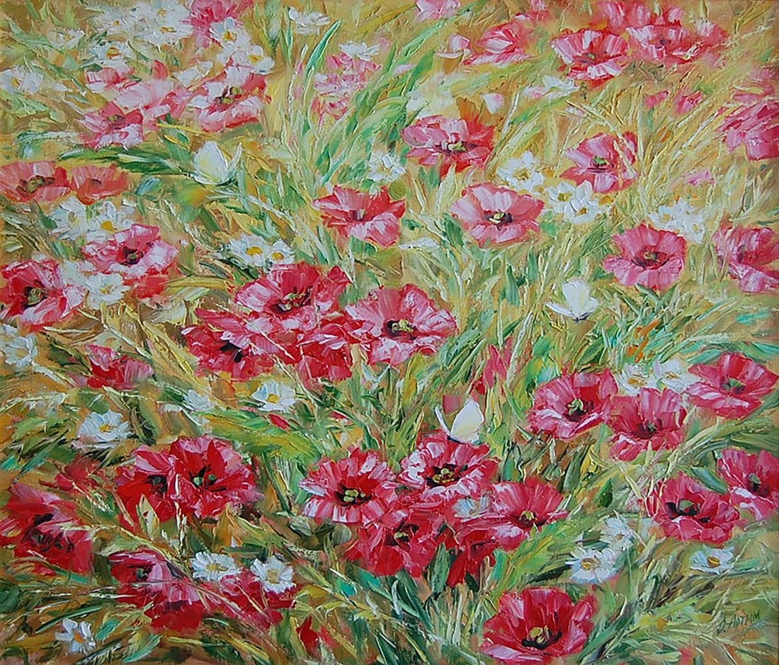 Oil painting My Ukraine Kotmin Olga