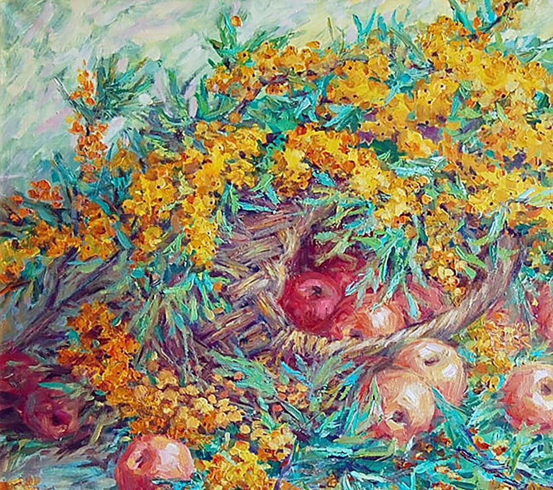 Oil painting Buckthorn Kotmin Olga - 2