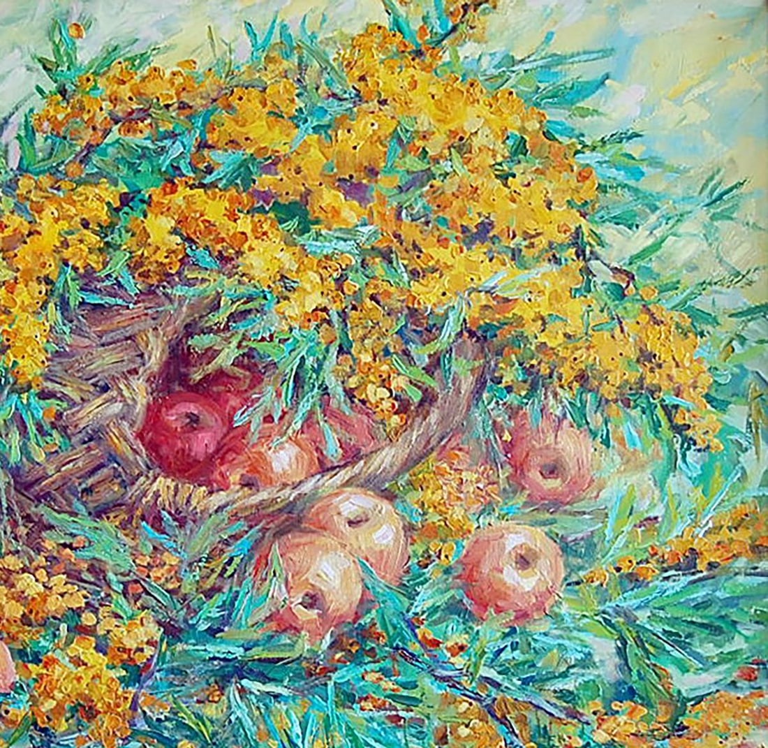 Oil painting Buckthorn Kotmin Olga - 3