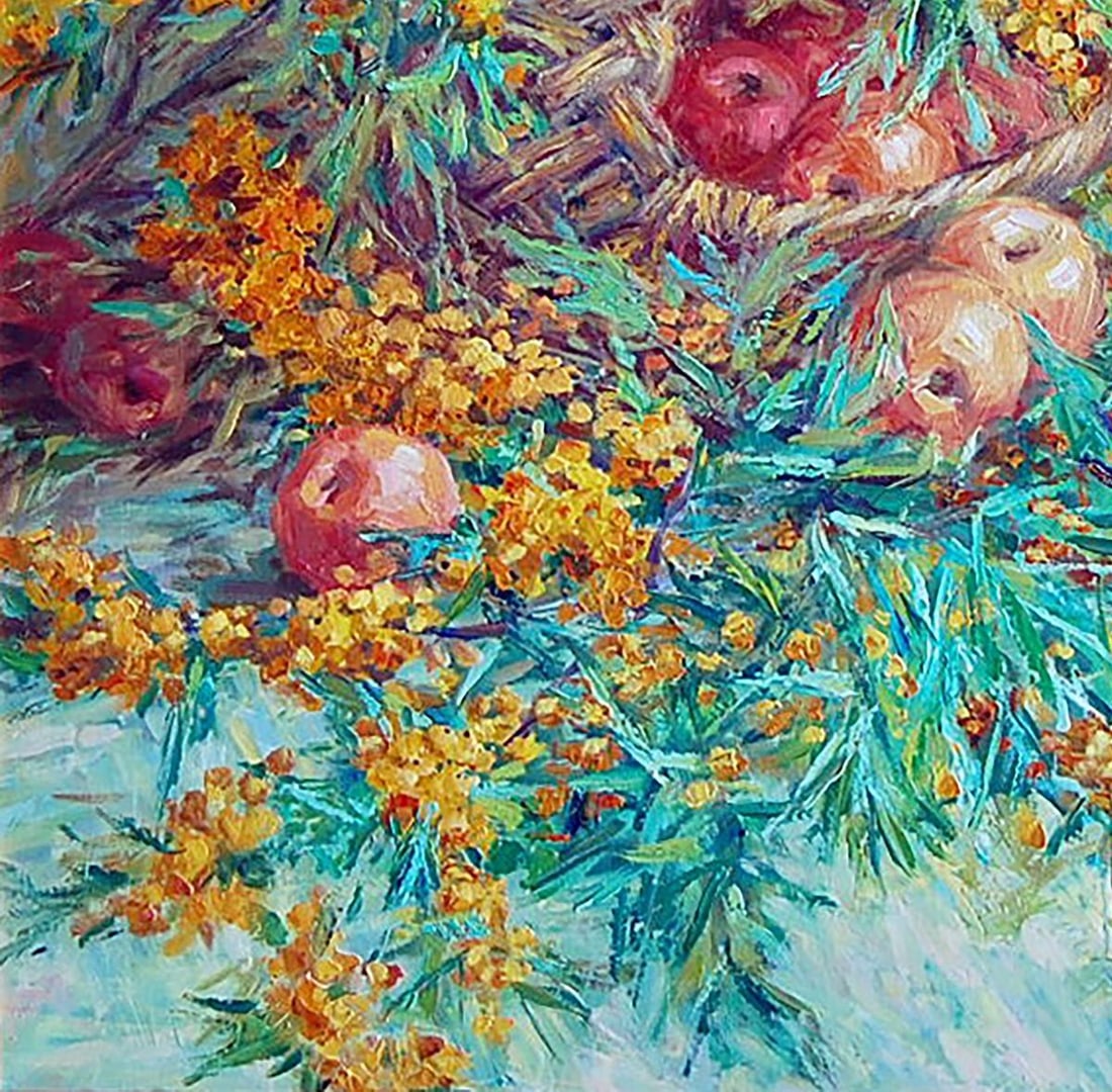 Oil painting Buckthorn Kotmin Olga - 4