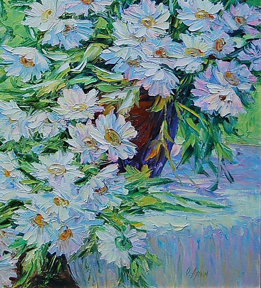 Oil painting Hello, summer Kotmin Olga - 5