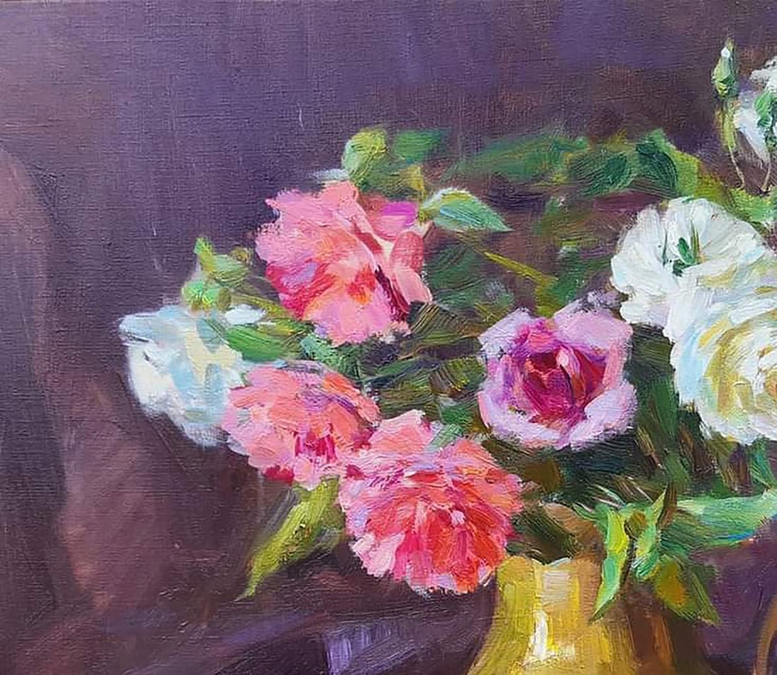 Oil painting Roses Tepeta Miacheslav - 2