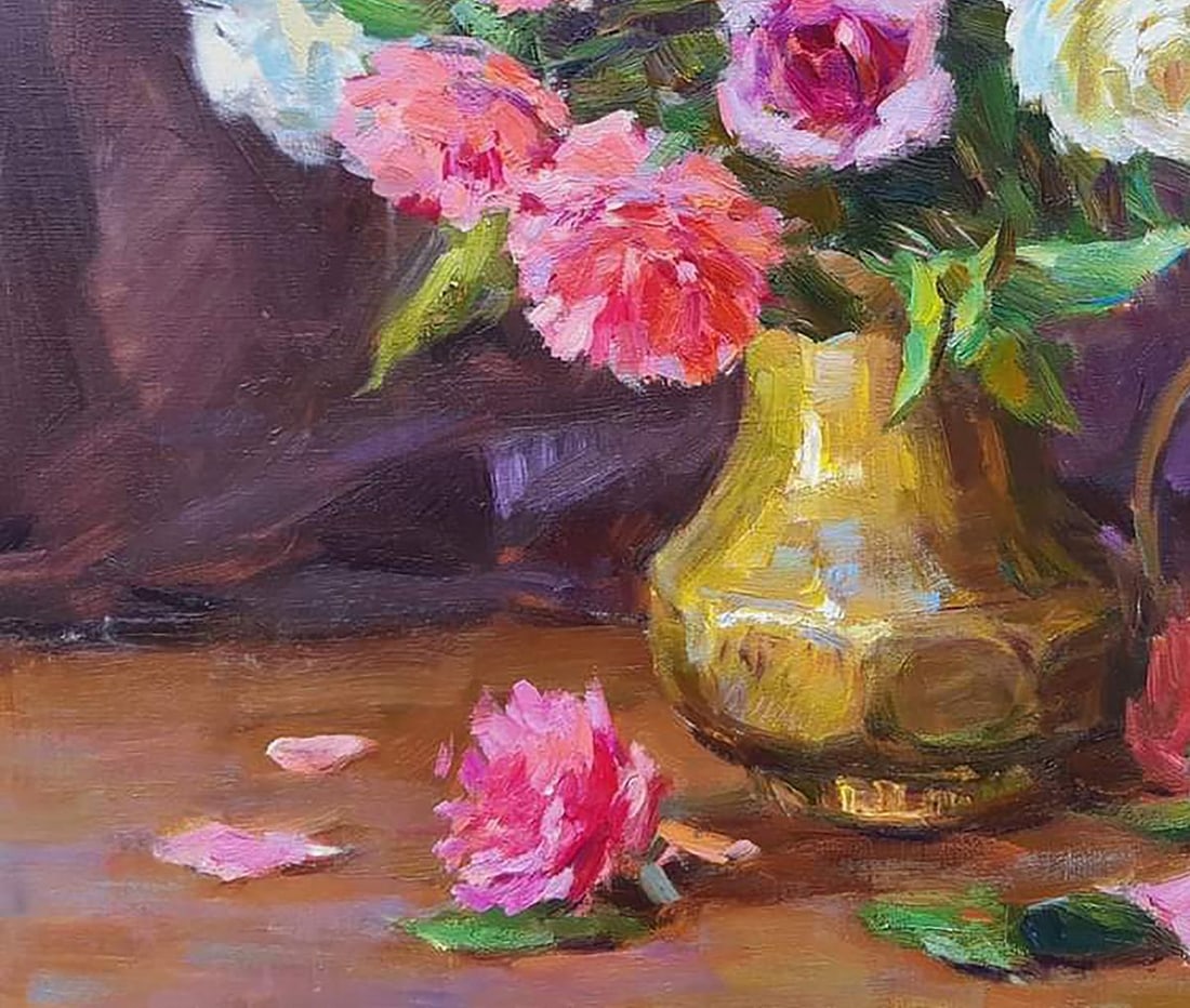 Oil painting Roses Tepeta Miacheslav - 4