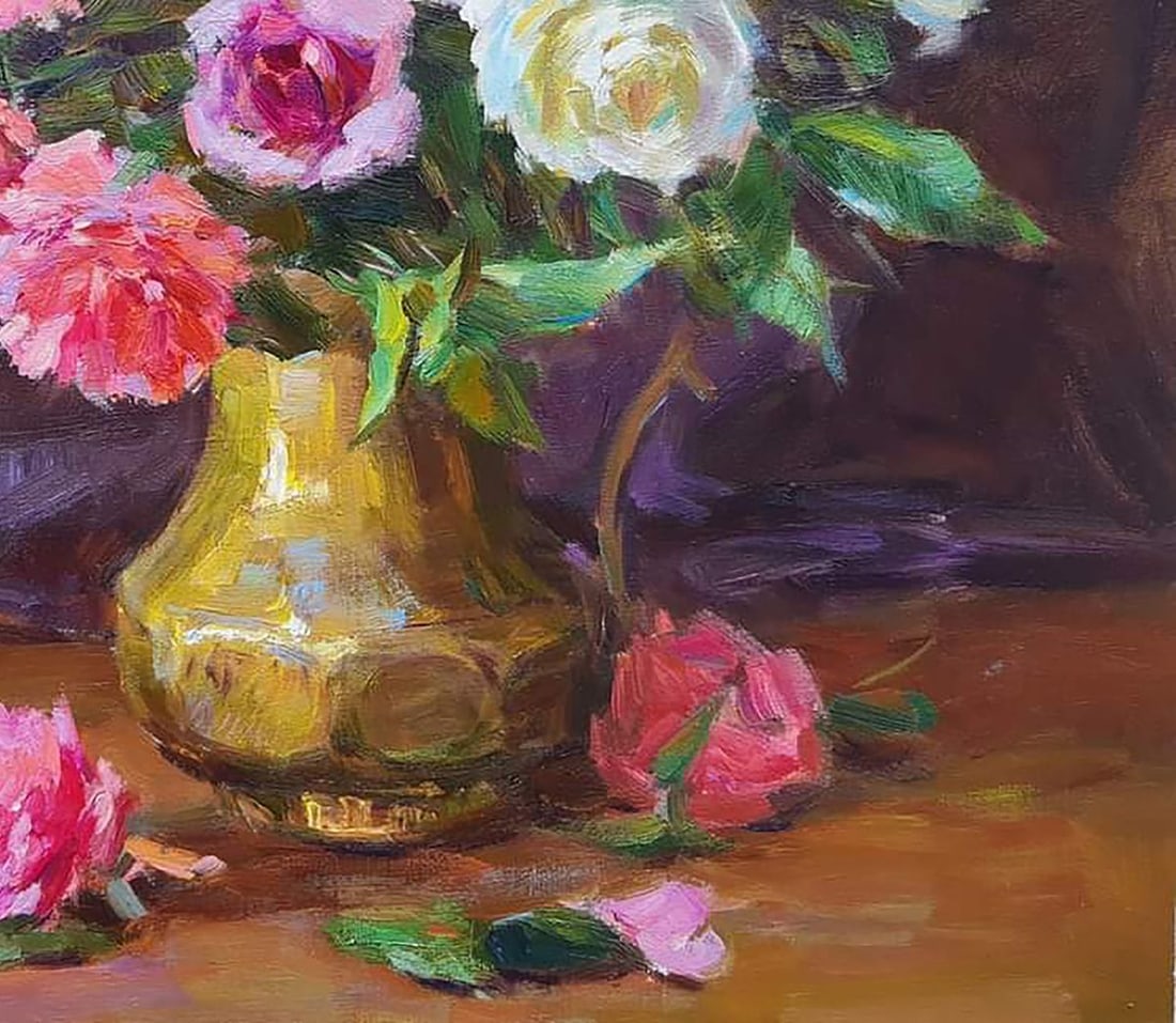 Oil painting Roses Tepeta Miacheslav - 5