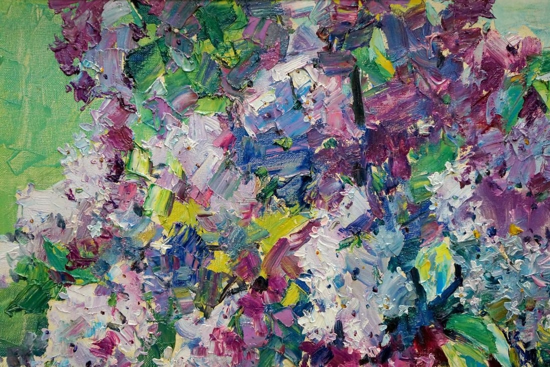 Oil painting Lilac Polyakova Lyudmila Valentinovna - 3