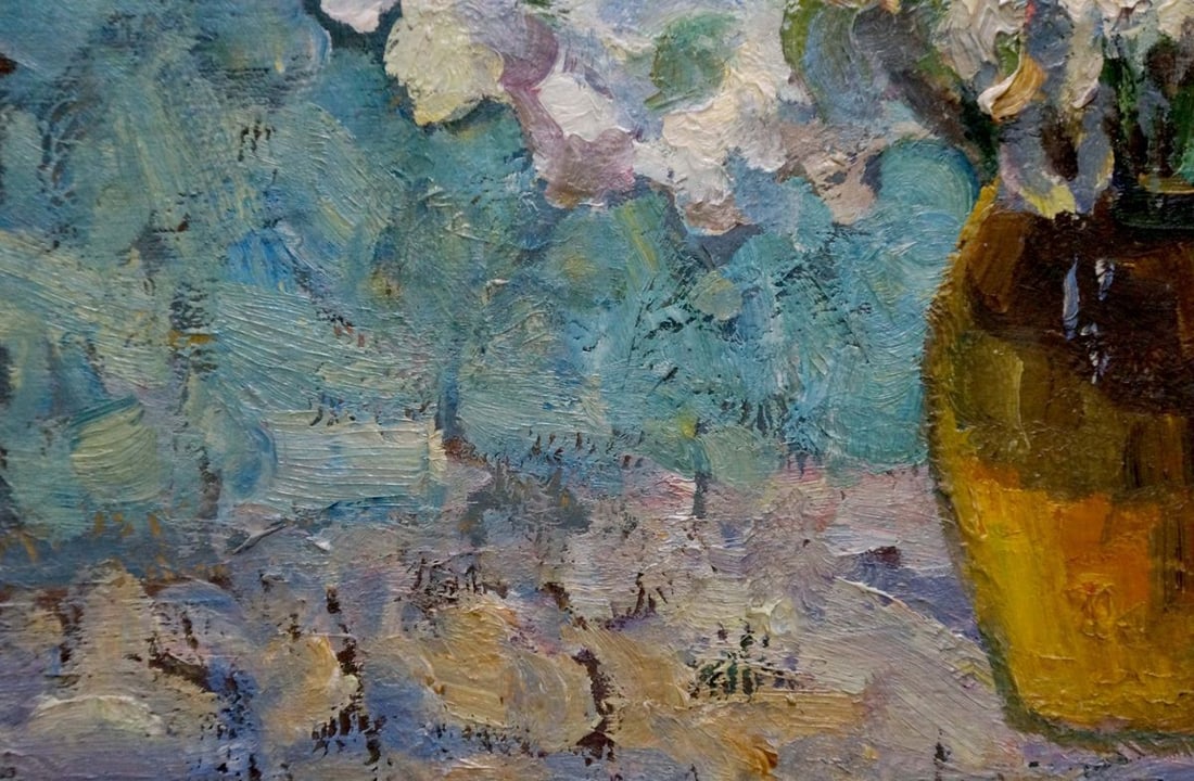 Oil painting Flowers Syrovatka Dmitry Matveevich - 2